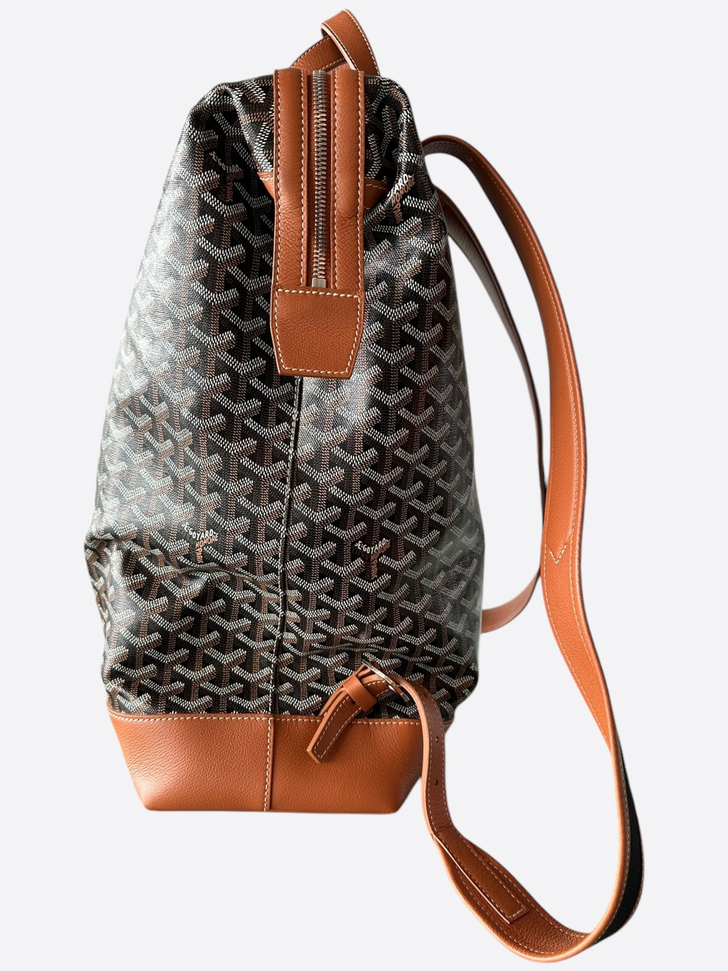 Goyard Black & Brown Cisalpin Backpack