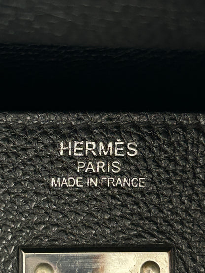 Hermes Black Togo & Palladium Hardware HAC Birkin 50