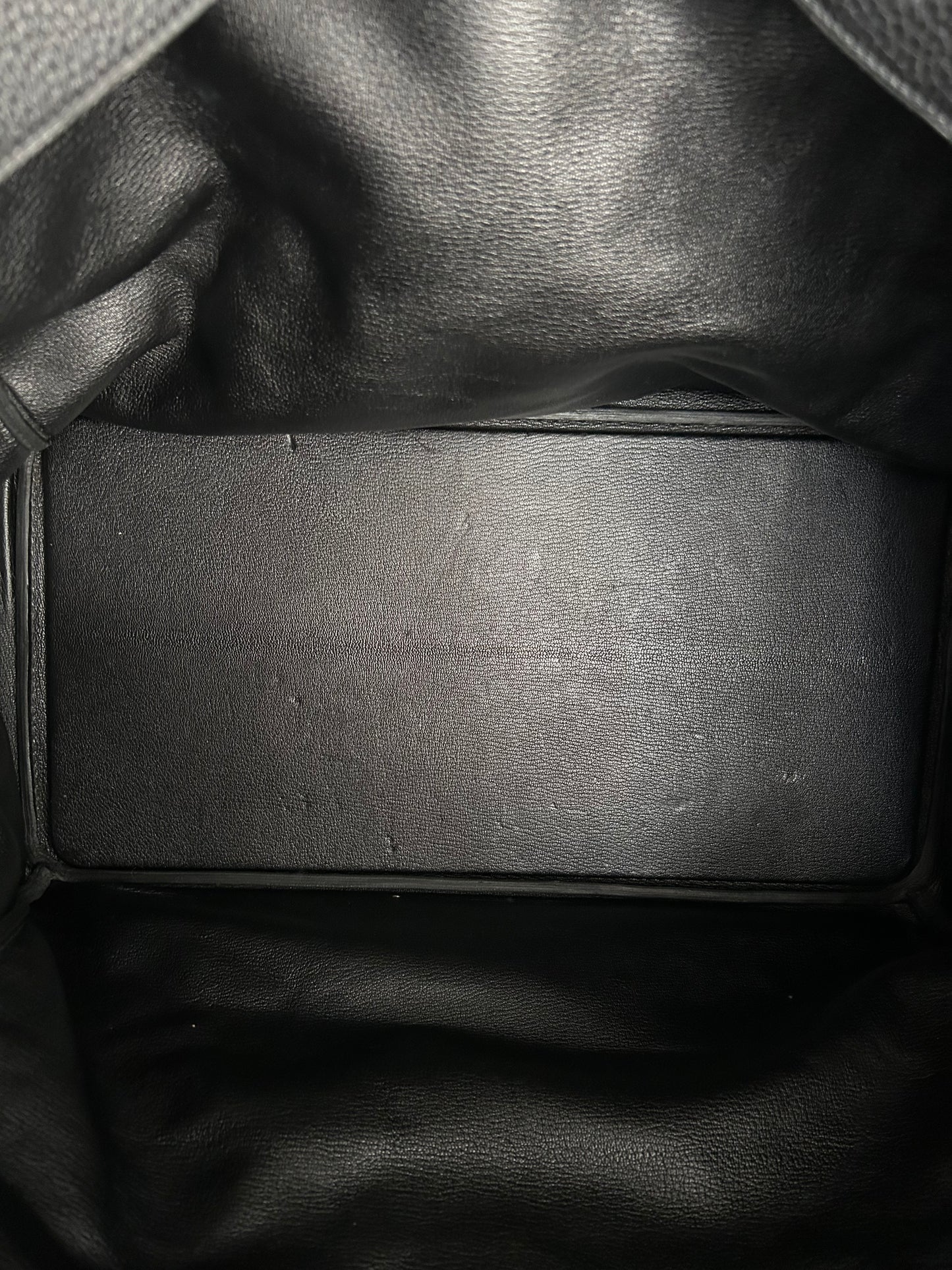 Hermes Black Togo & Palladium Hardware HAC Birkin 50