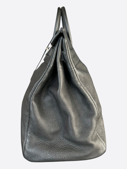 Hermes Black Togo & Palladium Hardware HAC Birkin 50
