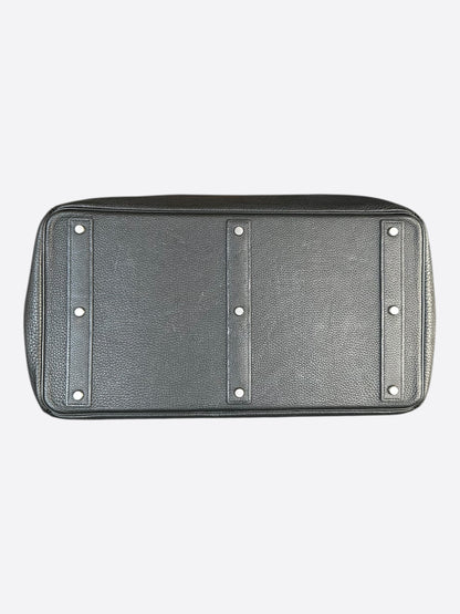 Hermes Black Togo & Palladium Hardware HAC Birkin 50