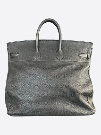 Hermes Black Togo & Palladium Hardware HAC Birkin 50