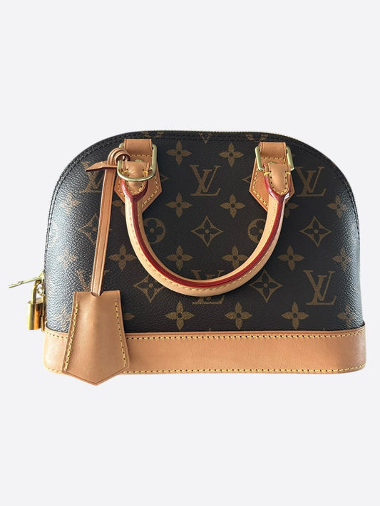 Louis Vuitton Brown Monogram Alma BB