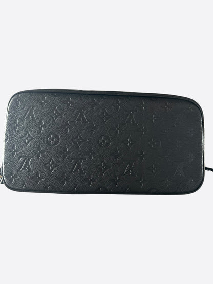 Louis Vuitton Black Empreinte Monogram Neverfull MM