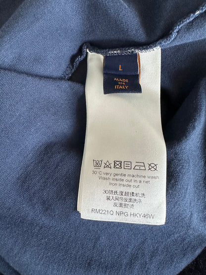 Louis Vuitton Blue & White Monogram Gradient T-Shirt