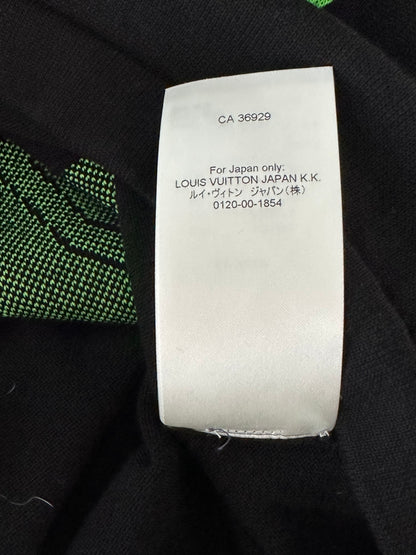 Louis Vuitton Black & Green 1854 Intarsia T-Shirt