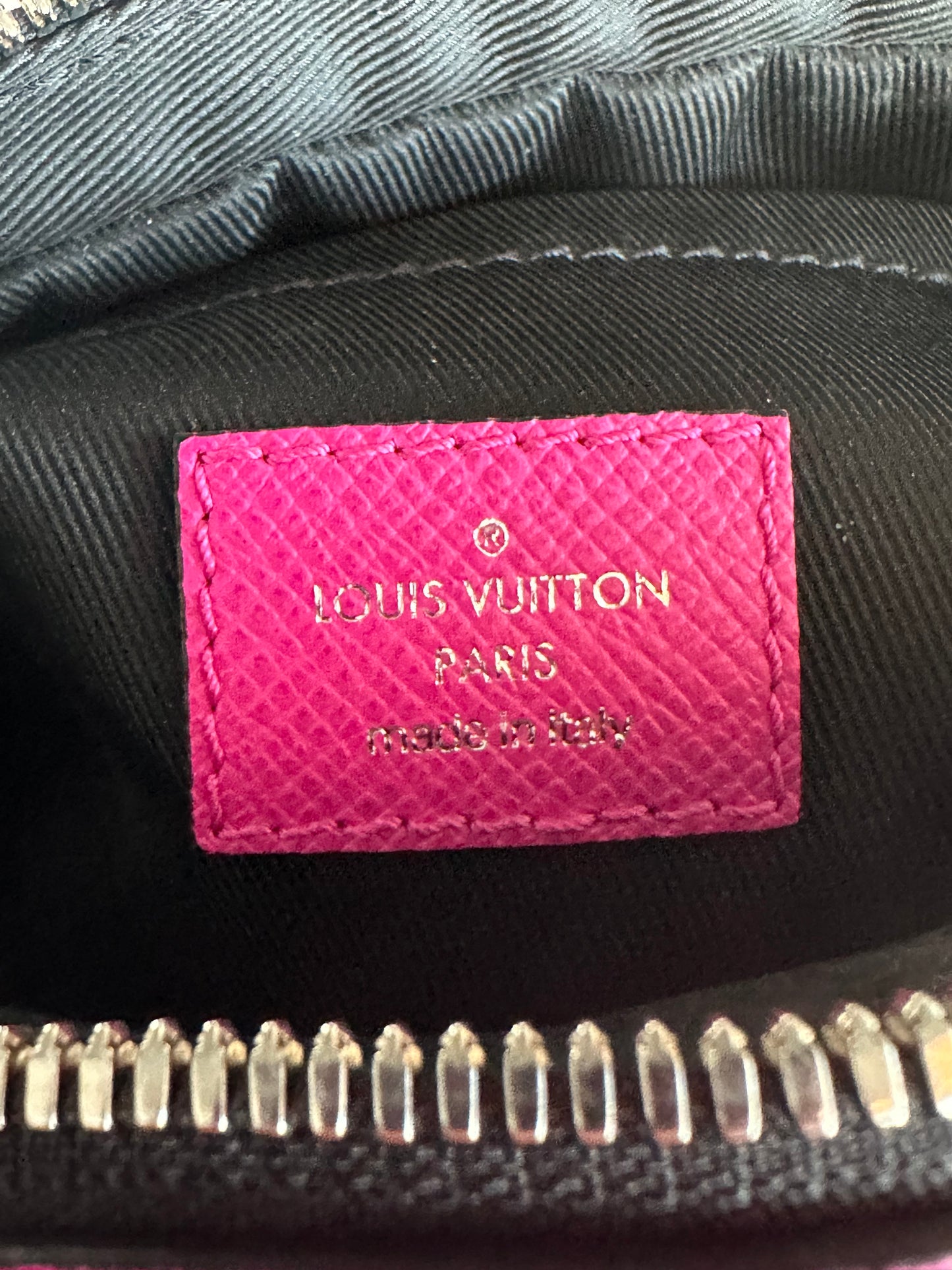 Louis Vuitton Pink Taigarama Monogram Outdoor Messenger Bag