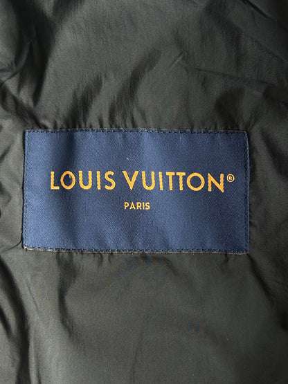Louis Vuitton Black Embroidered Monogram Puffer Jacket