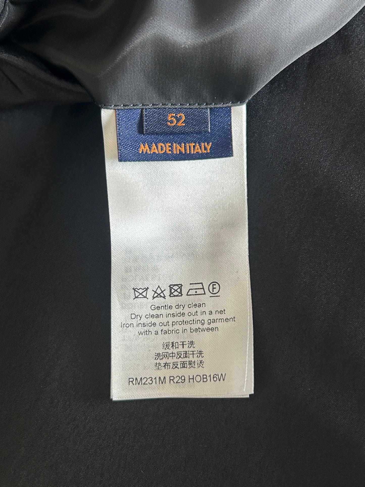 Louis Vuitton Black & White Snow Capsule Puffer Jacket