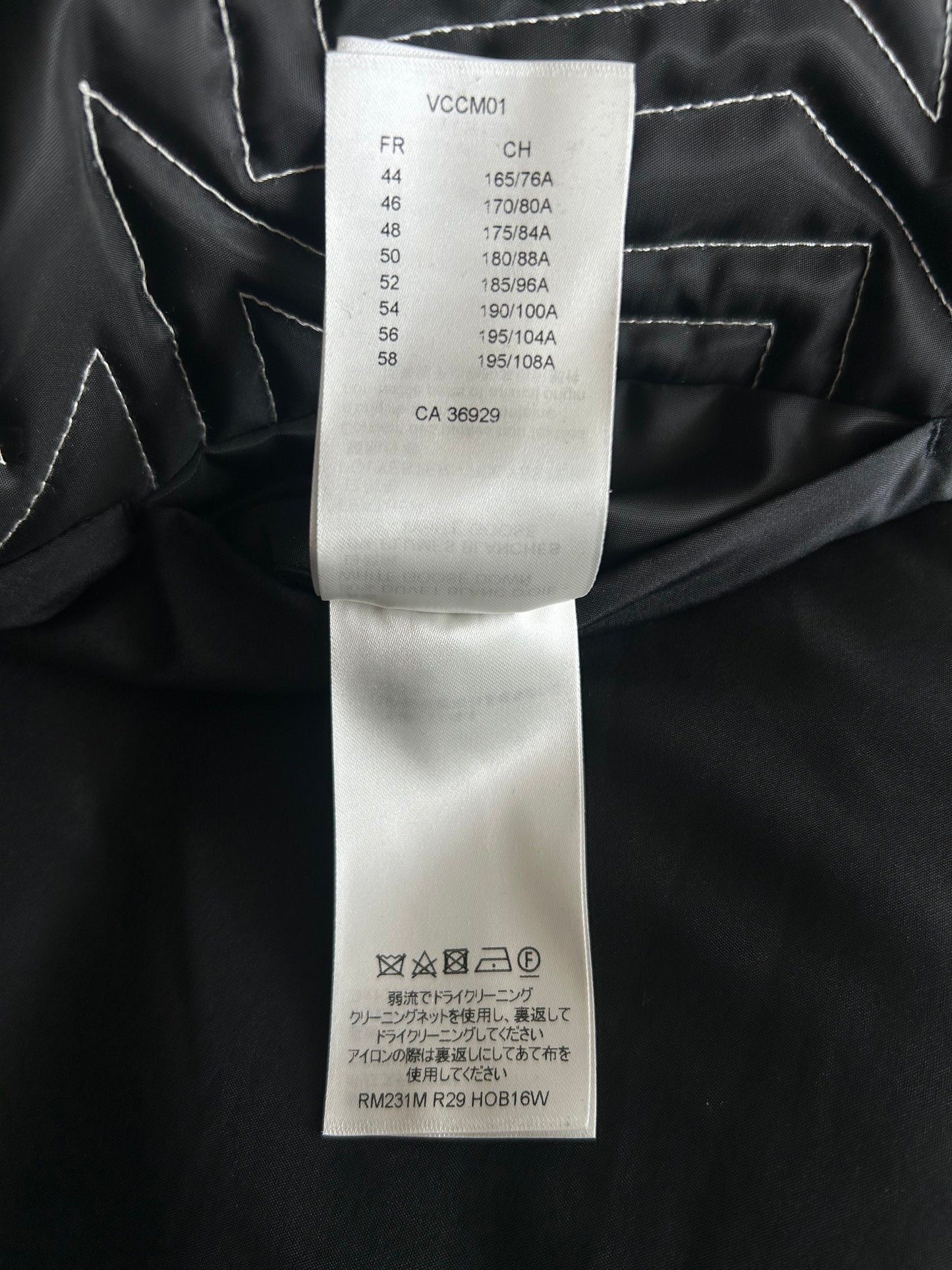 Louis Vuitton Black & White Snow Capsule Puffer Jacket