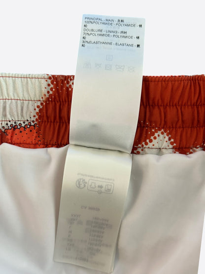 Louis Vuitton Orange Camouflage Swim Shorts