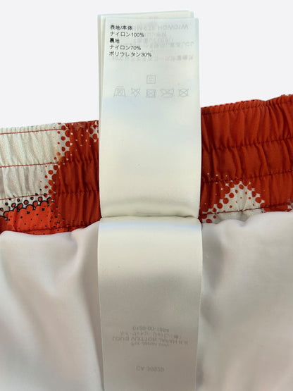 Louis Vuitton Orange Camouflage Swim Shorts