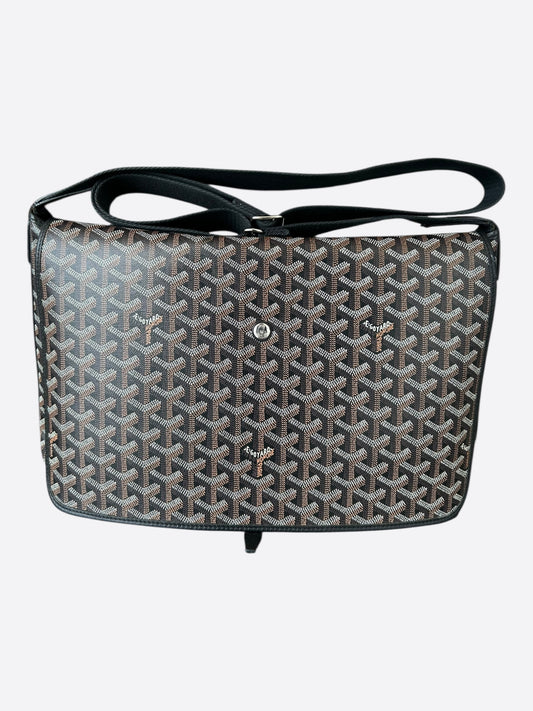 Goyard Black Capetien MM Messenger Bag