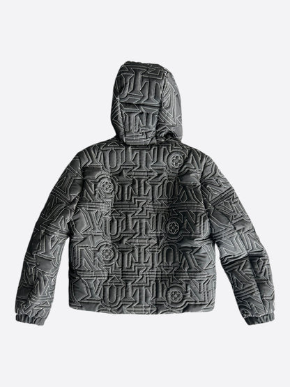 Louis Vuitton Black & White Snow Capsule Puffer Jacket