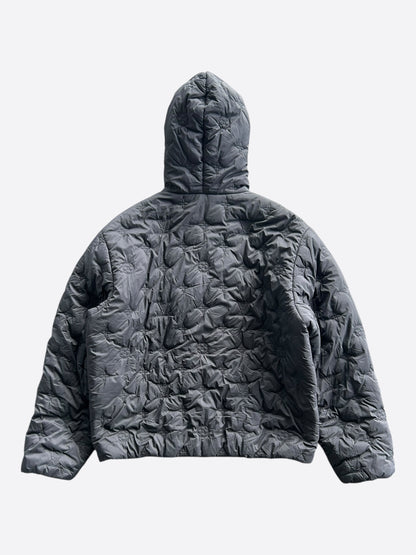 Louis Vuitton Black Embroidered Monogram Puffer Jacket