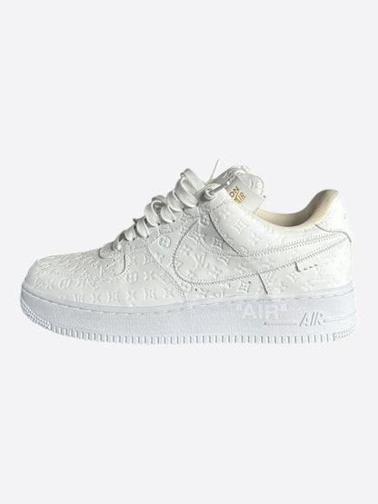 Louis Vuitton Nike White Monogram Air Force 1