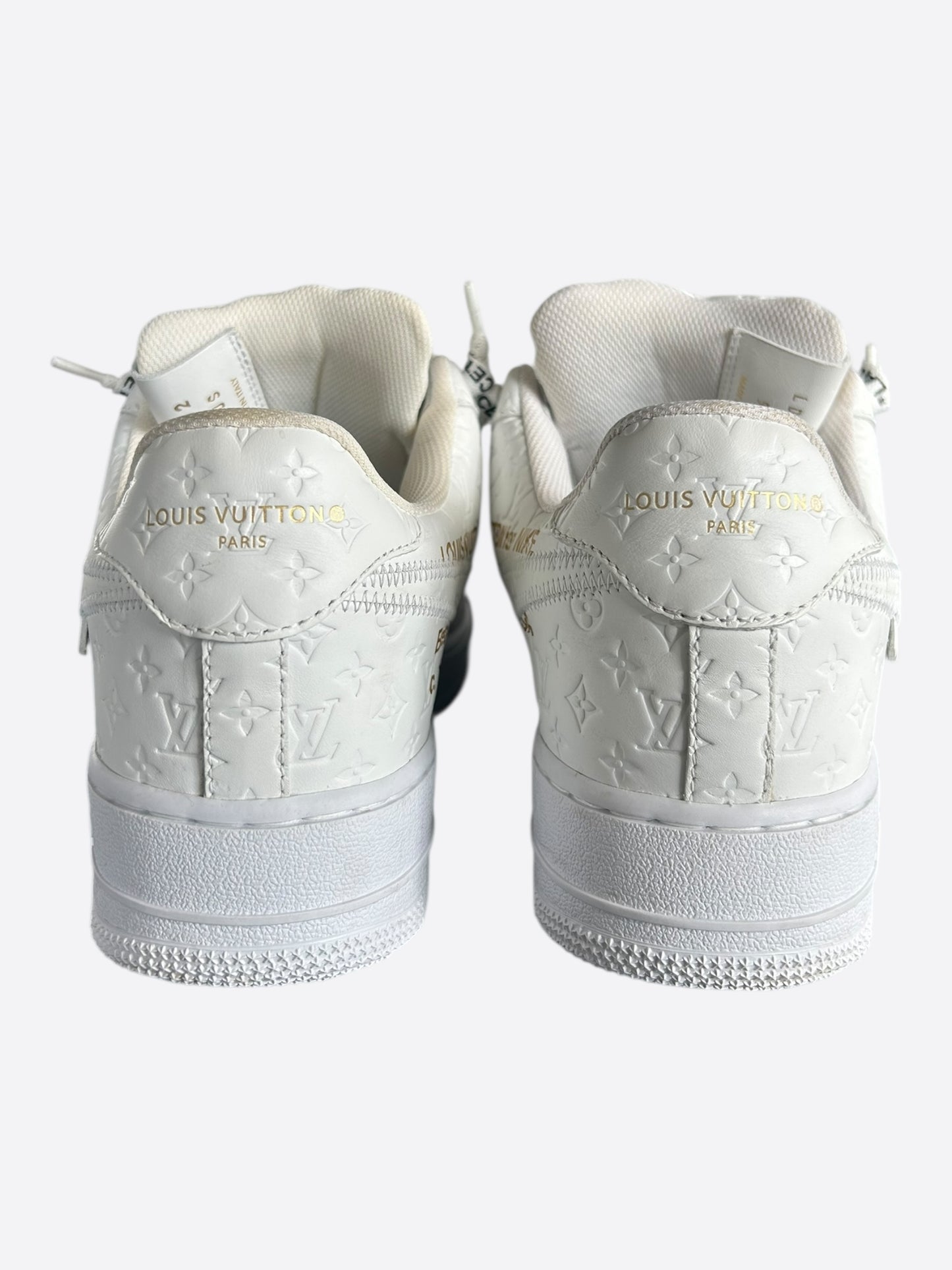 Louis Vuitton Nike White Monogram Air Force 1