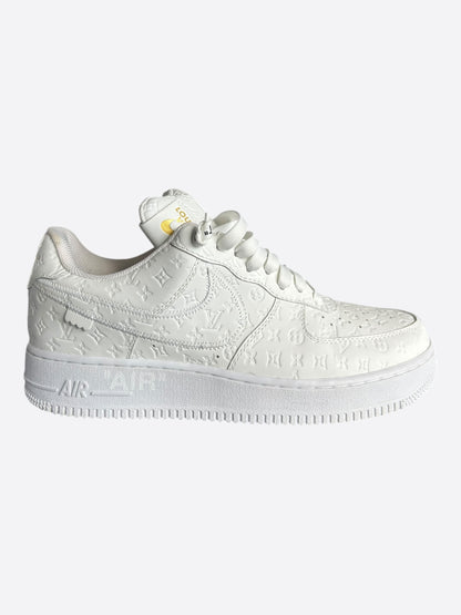 Louis Vuitton Nike White Monogram Air Force 1