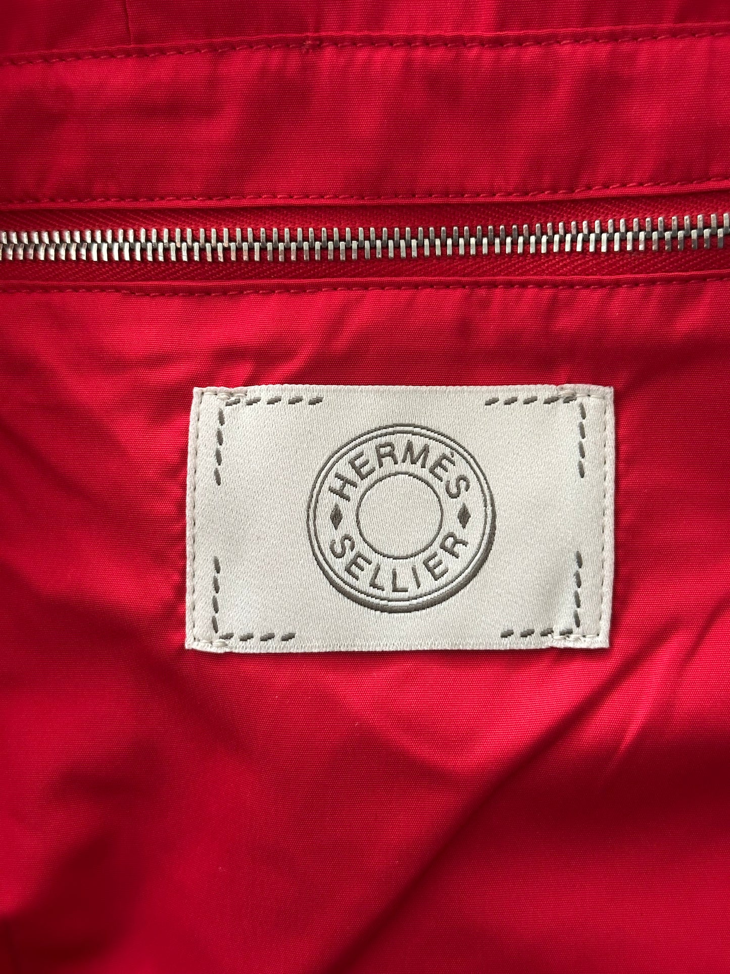 Hermes Red Jockey Vest