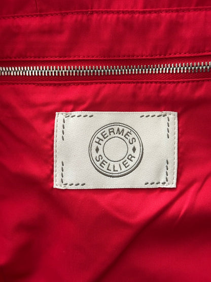 Hermes Red Jockey Vest