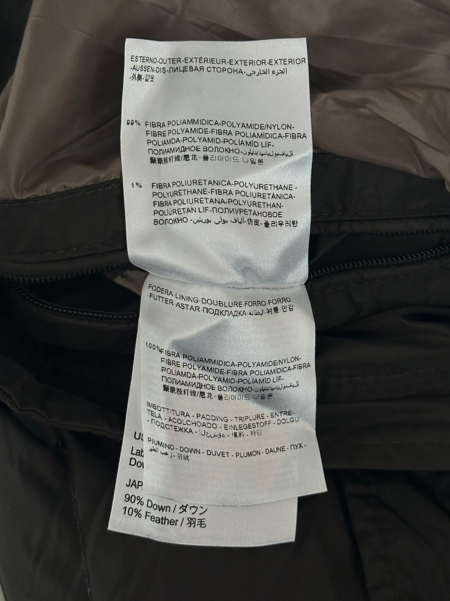 Moncler Grey Nivelle Puffer Jacket