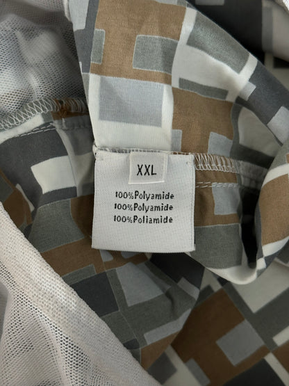 Hermes Multicolor All Over Logo Swim Shorts