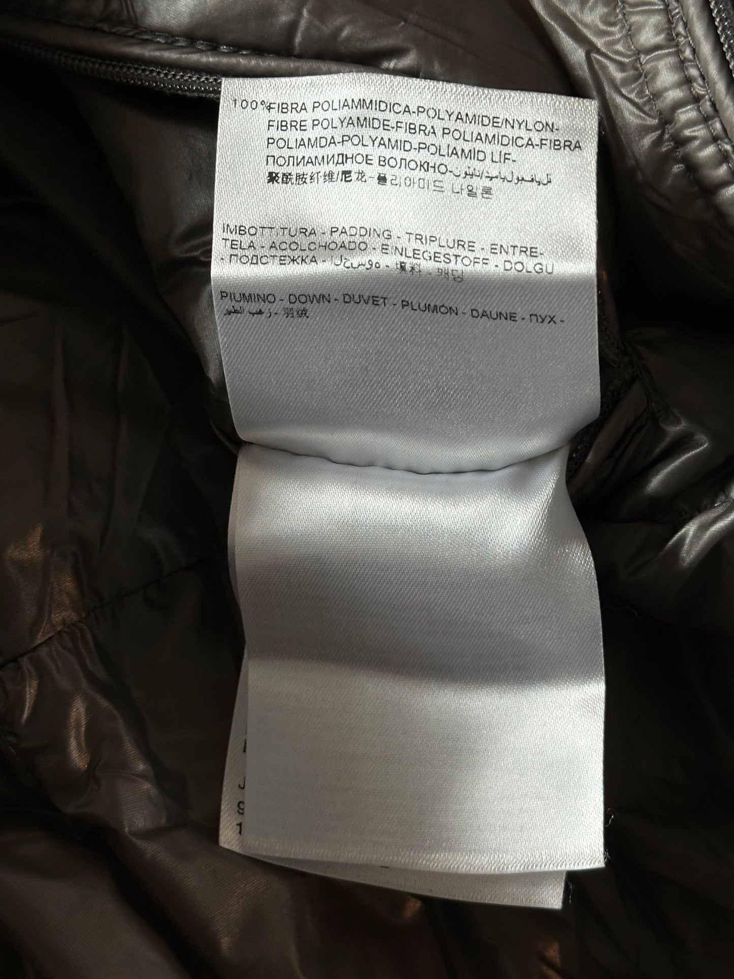 Moncler Grey Acorus Down Jacket