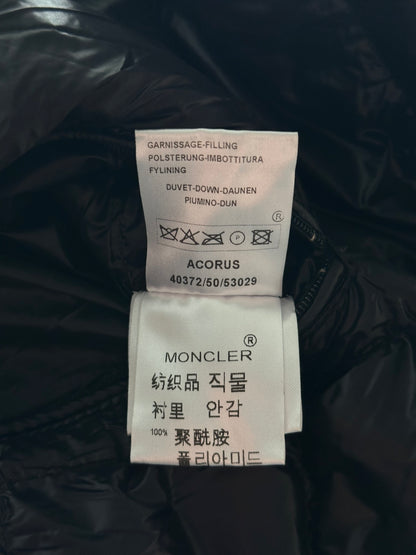 Moncler Black Acorus Down Jacket