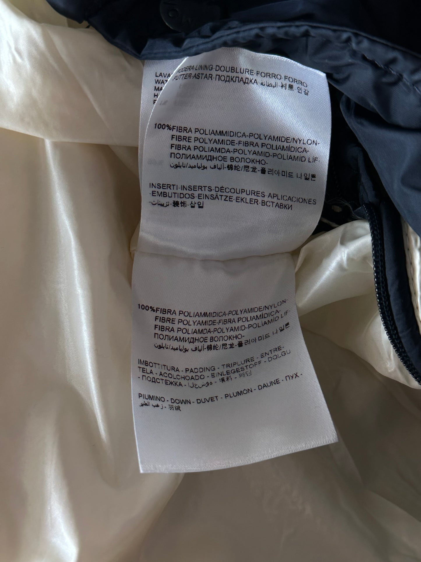 Moncler Navy Chamonix Puffer Jacket