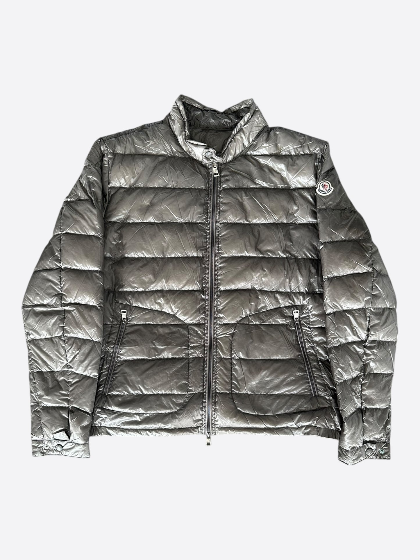 Moncler Grey Acorus Down Jacket