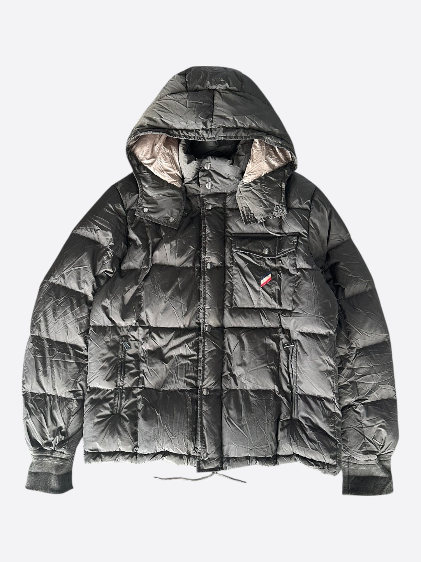Moncler Grey Nivelle Puffer Jacket