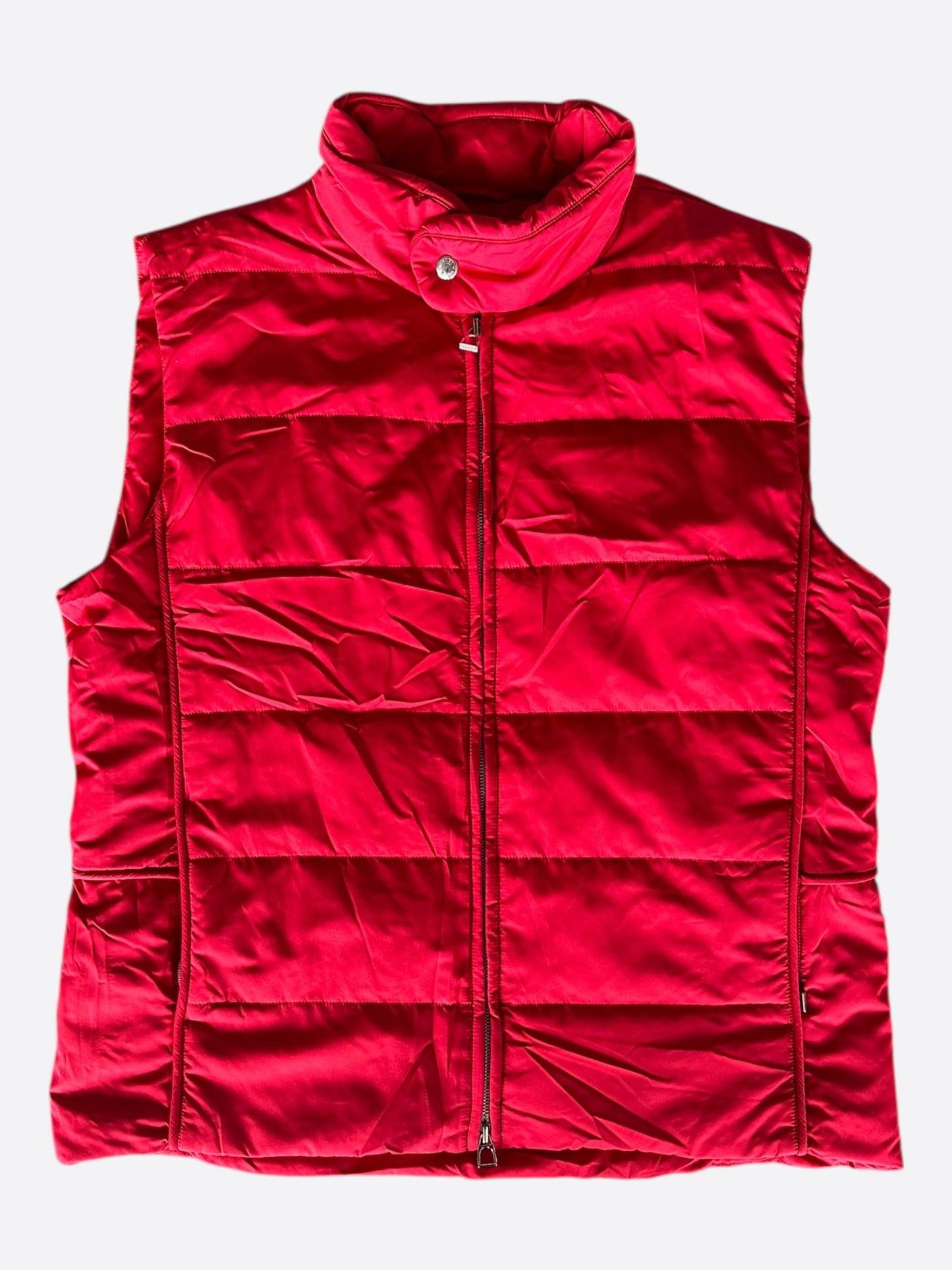 Hermes Red Jockey Vest