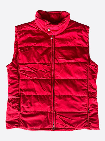 Hermes Red Jockey Vest