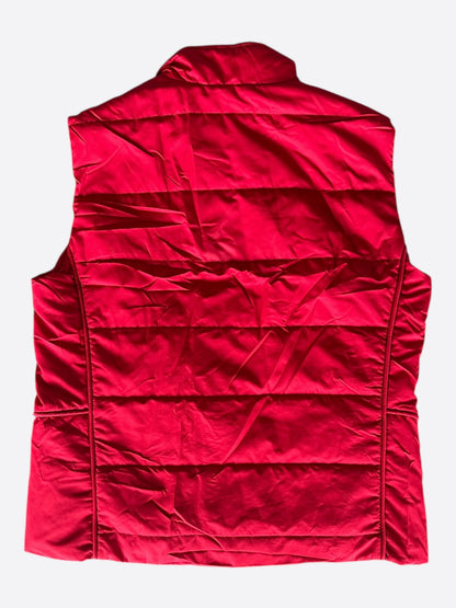 Hermes Red Jockey Vest