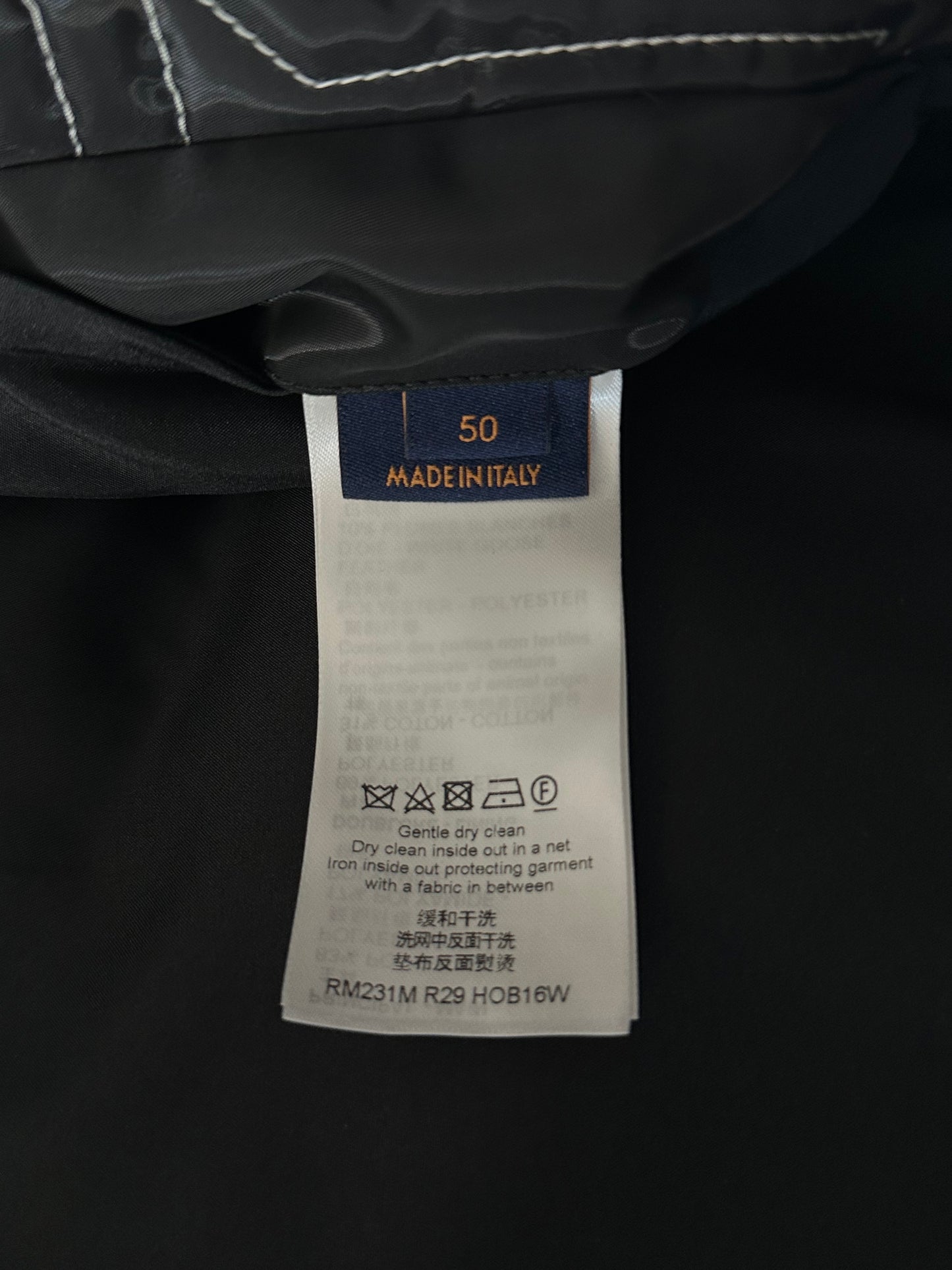 Louis Vuitton Black & White Snow Capsule Puffer Jacket