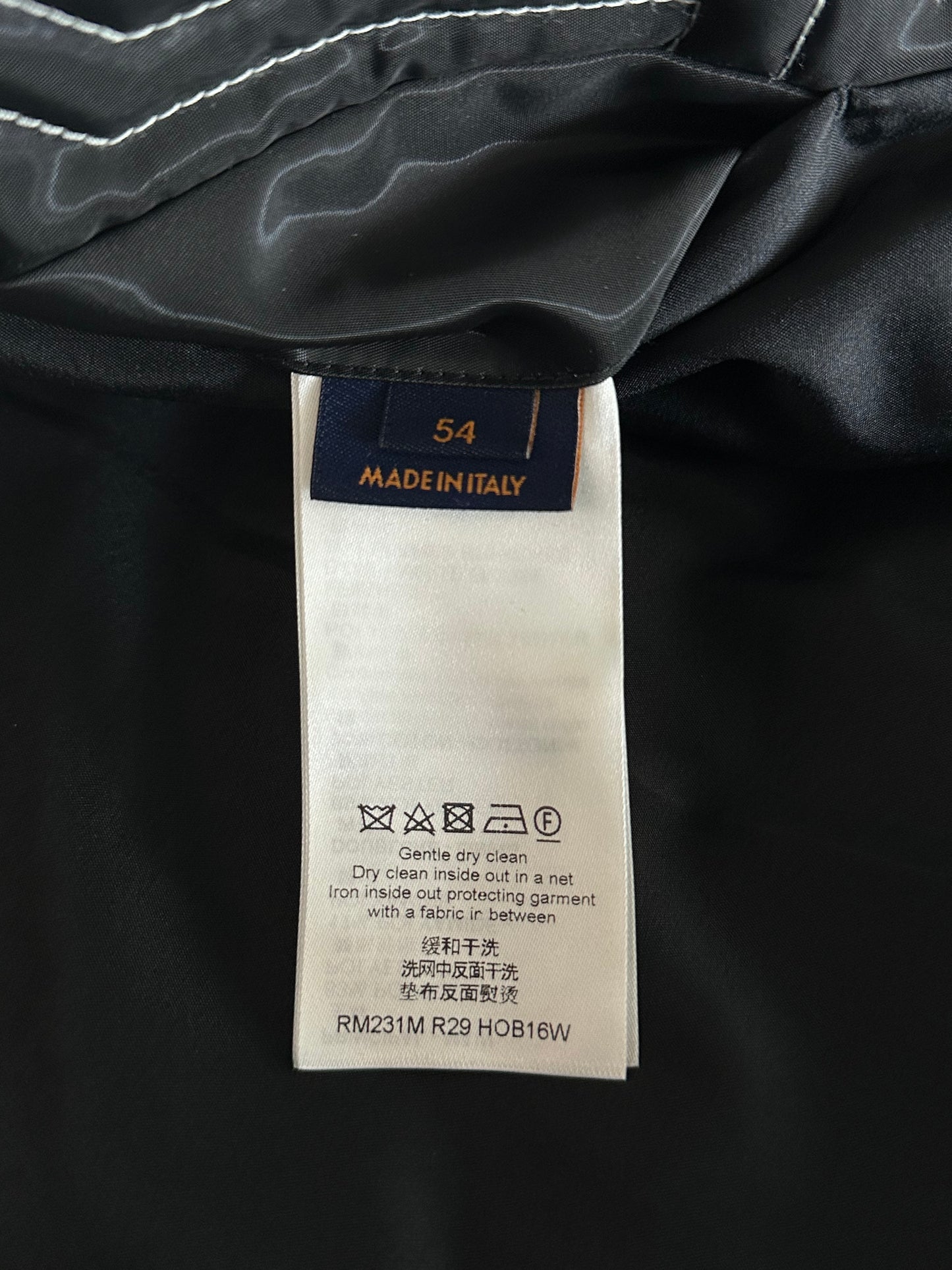 Louis Vuitton Black & White Snow Capsule Puffer Jacket