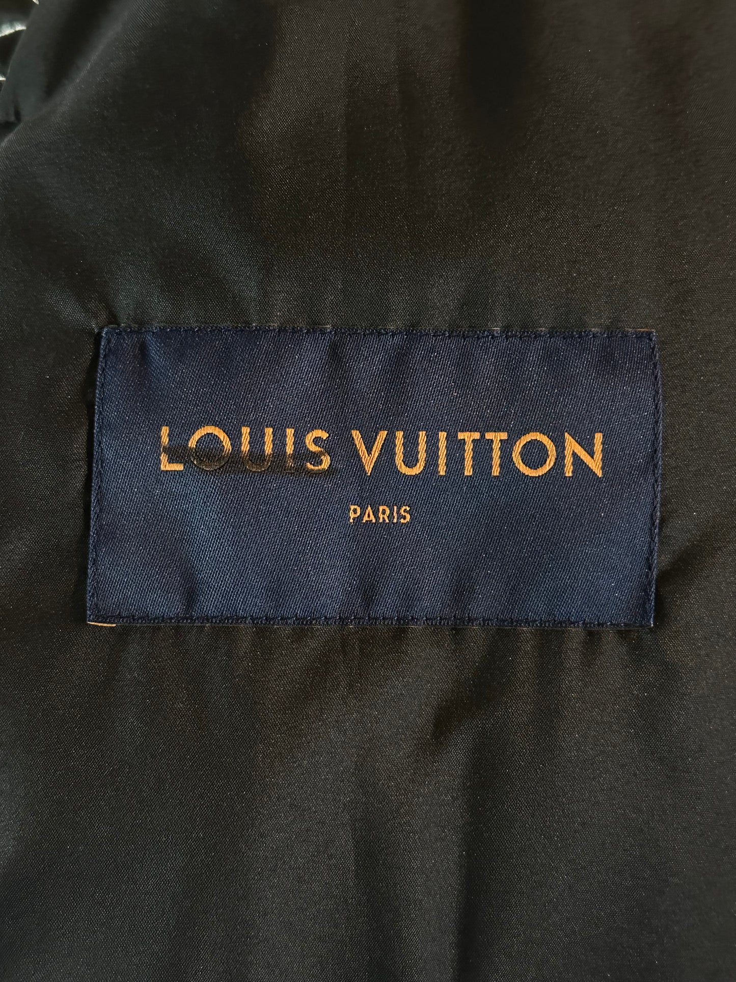 Louis Vuitton Black & White Snow Capsule Puffer Jacket