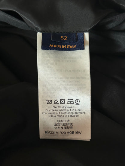 Louis Vuitton Black & White Snow Capsule Puffer Jacket