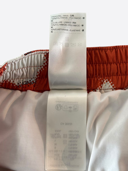 Louis Vuitton Orange Camouflage Swim Shorts