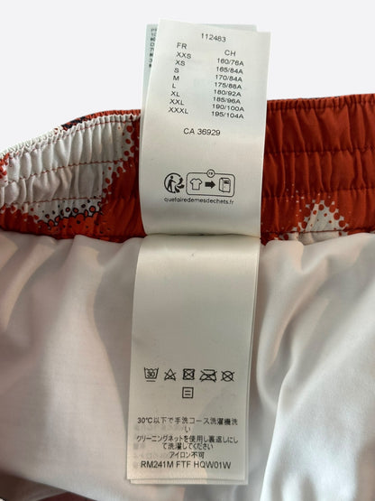 Louis Vuitton Orange Camouflage Swim Shorts