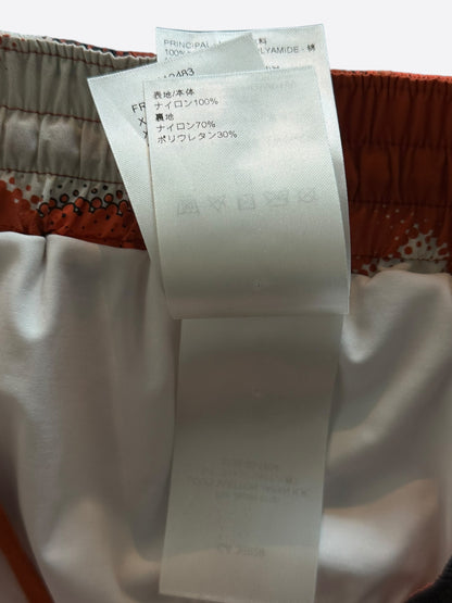 Louis Vuitton Orange Camouflage Swim Shorts