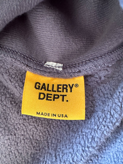 Gallery Dept Navy & White French Logo Hoodie