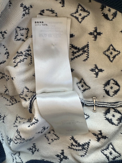 Louis Vuitton Blue & White Gradient Monogram Sweater