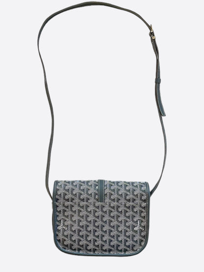 Goyard Grey Belvedere Messenger Bag