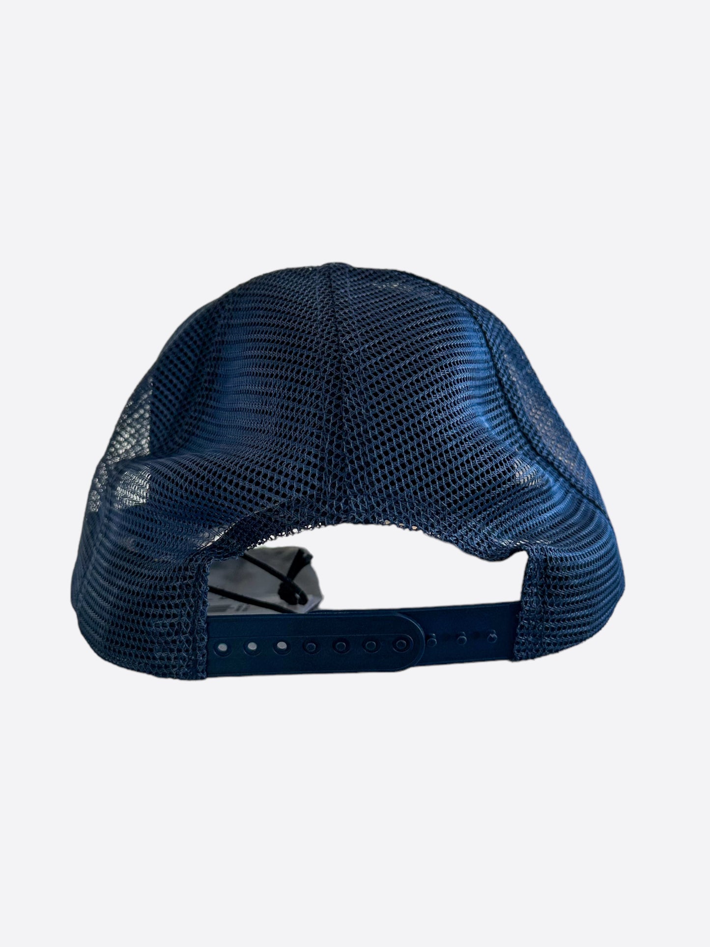 Gallery Dept Navy & Cream French Logo Trucker Hat