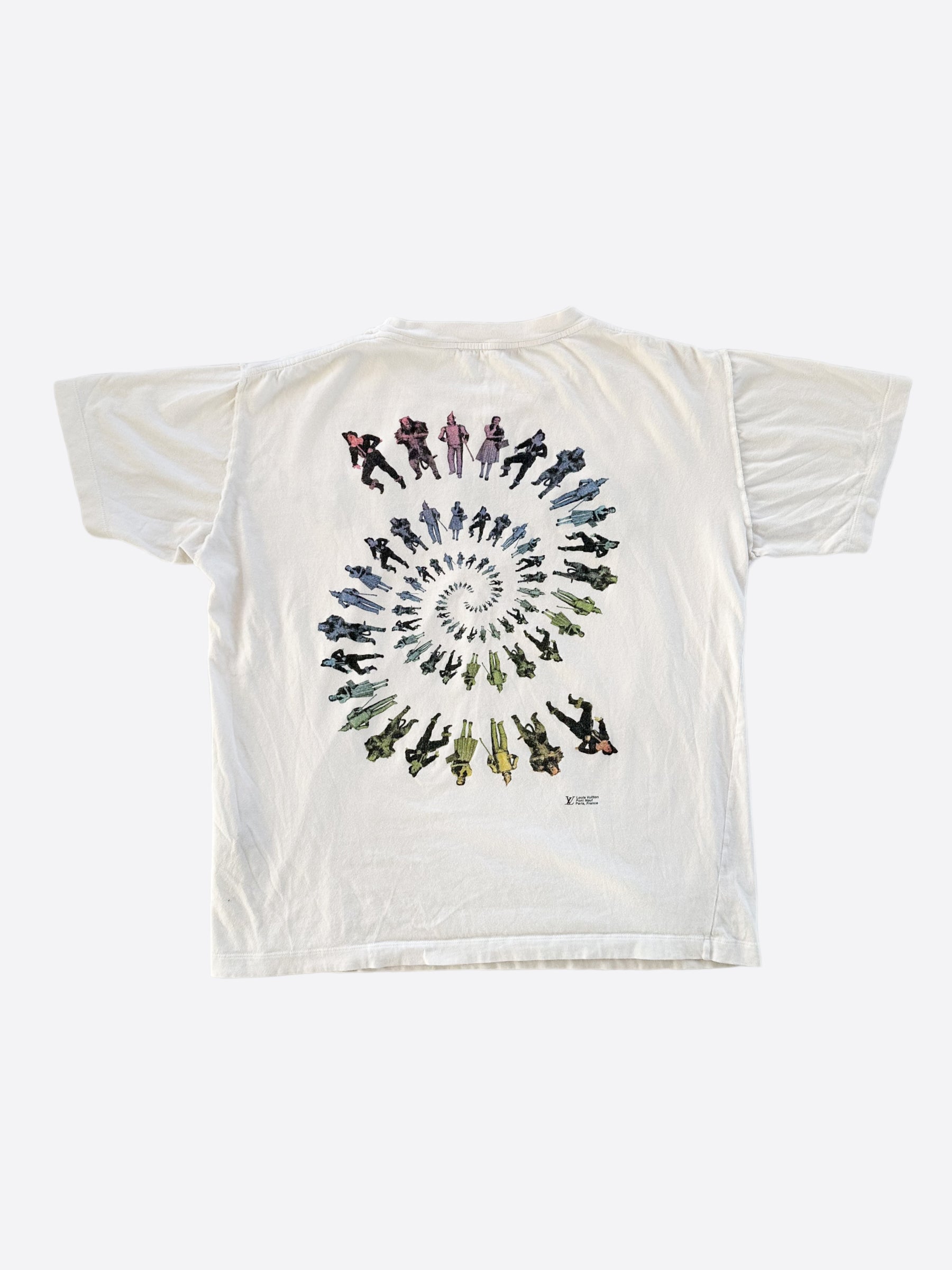 Louis Vuitton White Oz Embroidered T-Shirt – Savonches