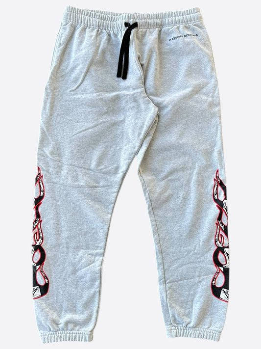 Chrome Hearts Matty Boy Grey Stay Fast Sweatpants