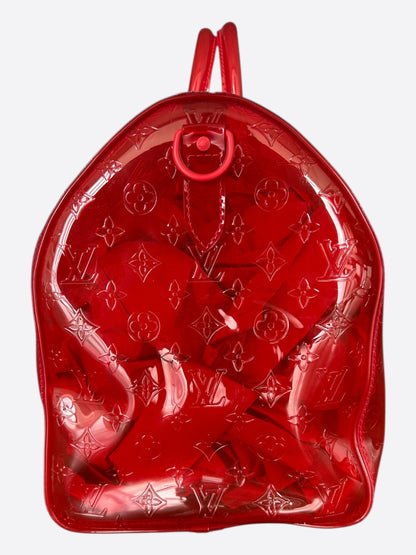Louis Vuitton Red Prism Keepall 50