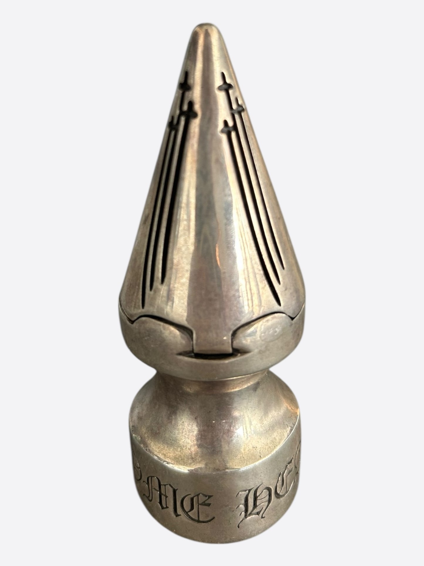 Chrome Hearts Silver Spike Match Case