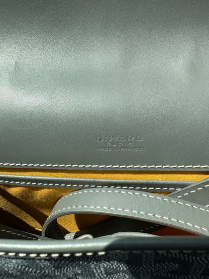 Goyard Grey Belvedere Messenger Bag